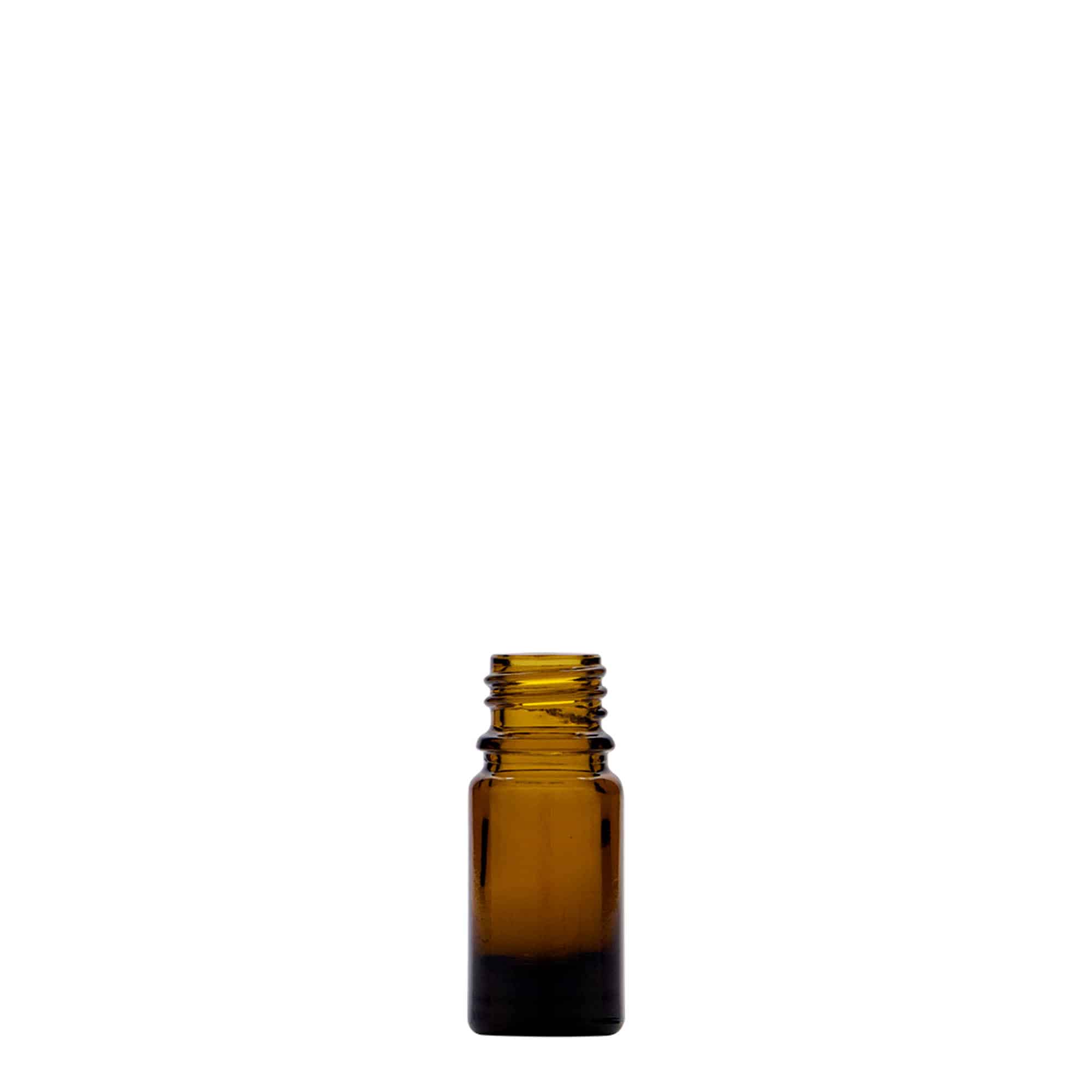 5 ml медицинска шишенце, стакло, кафеава, отвор: DIN 18
