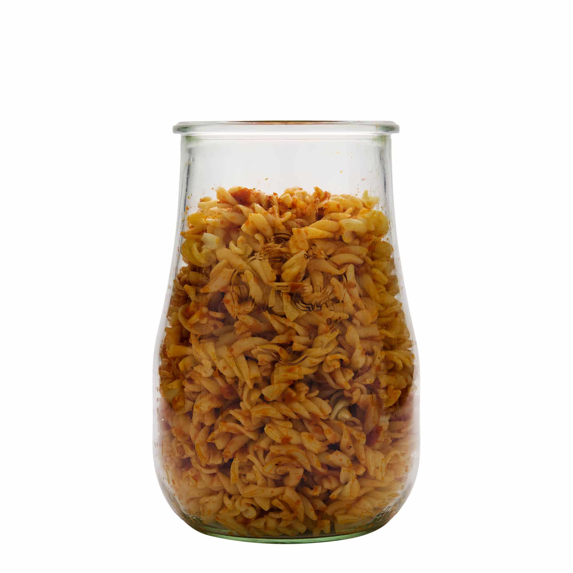 1.750 ml WECK-стаклена тегла со форма на лале, отвор: заоблен раб