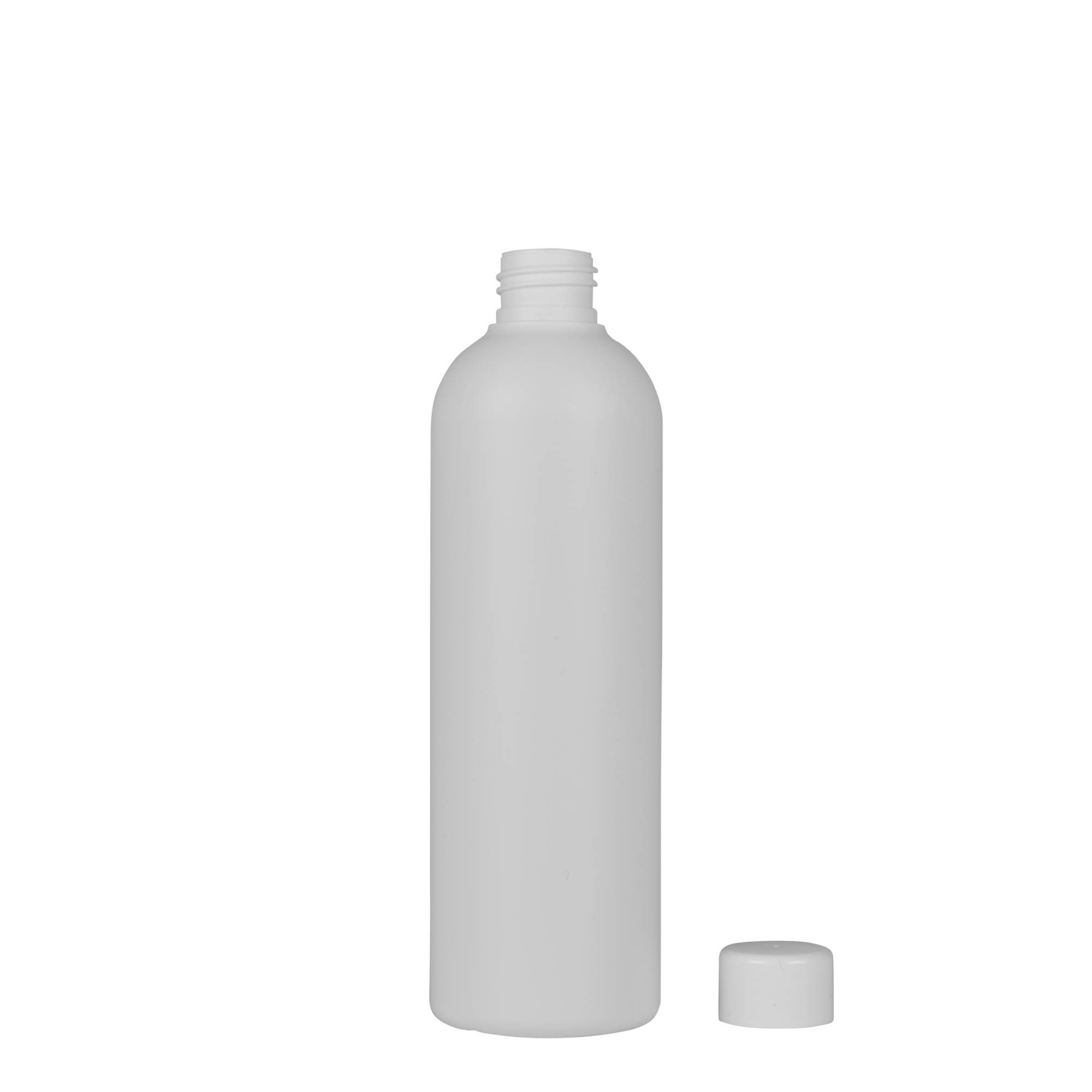 300 ml пластична шише „Tuffy“, HDPE, бела, отвор: 24/410