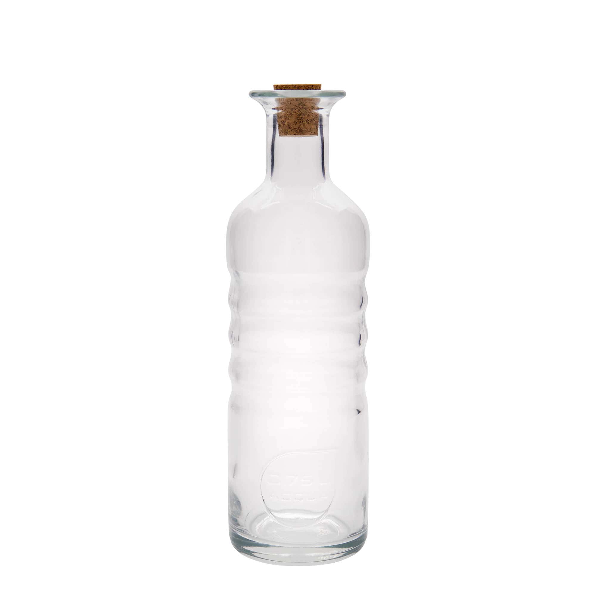 750 мл стаклена шише „Optima Acqua“, отвор: корк