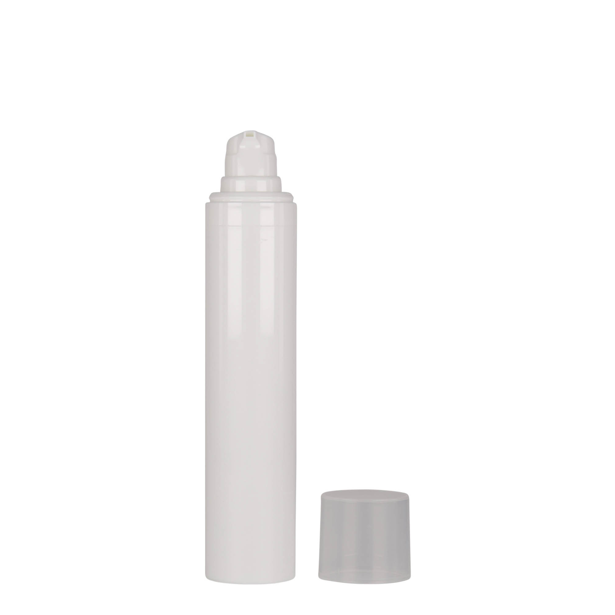 50 ml Airless диспенсер „Micro“, PP-пластика, бела