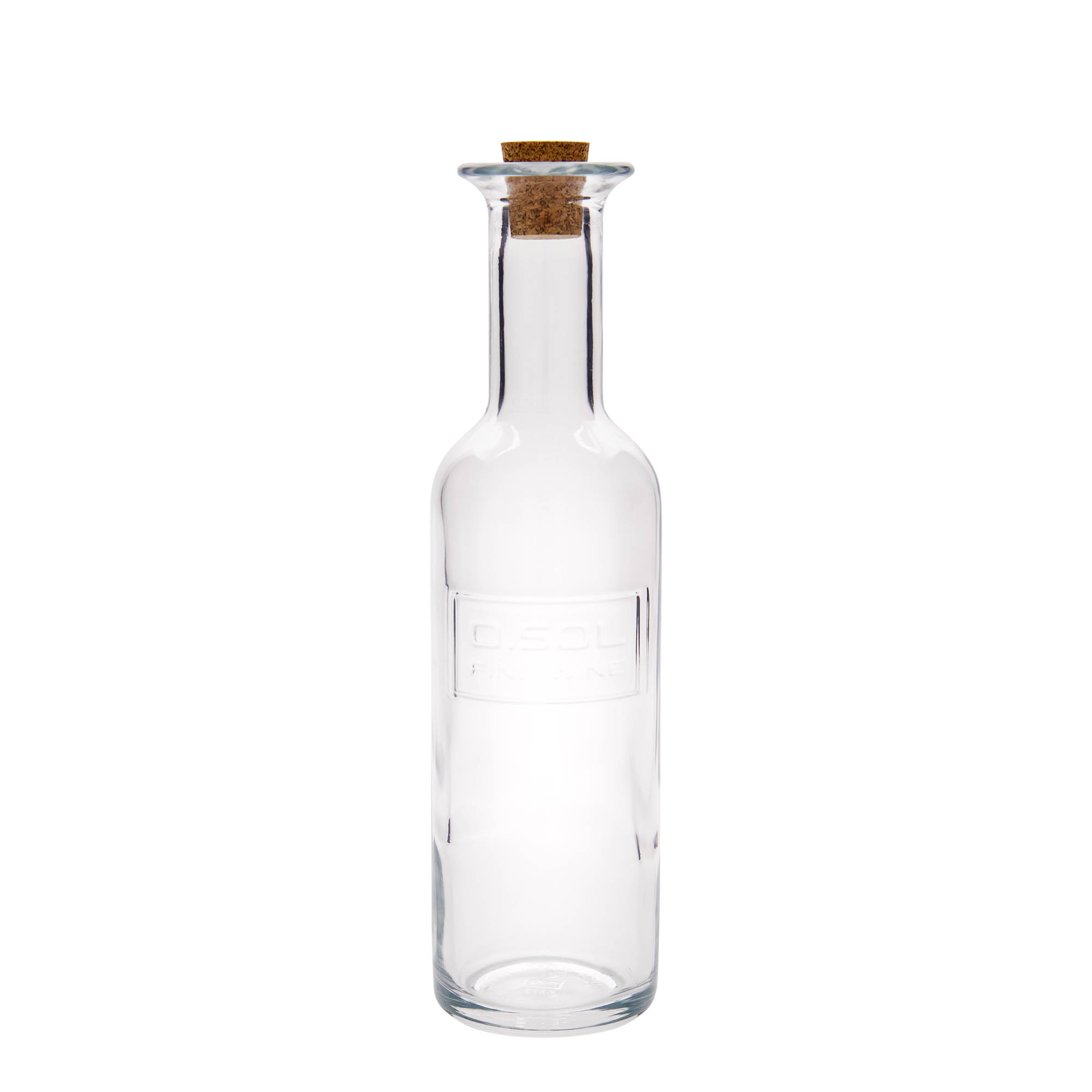 500 ml стаклена шише „Optima Fine Wine“, грло: корк