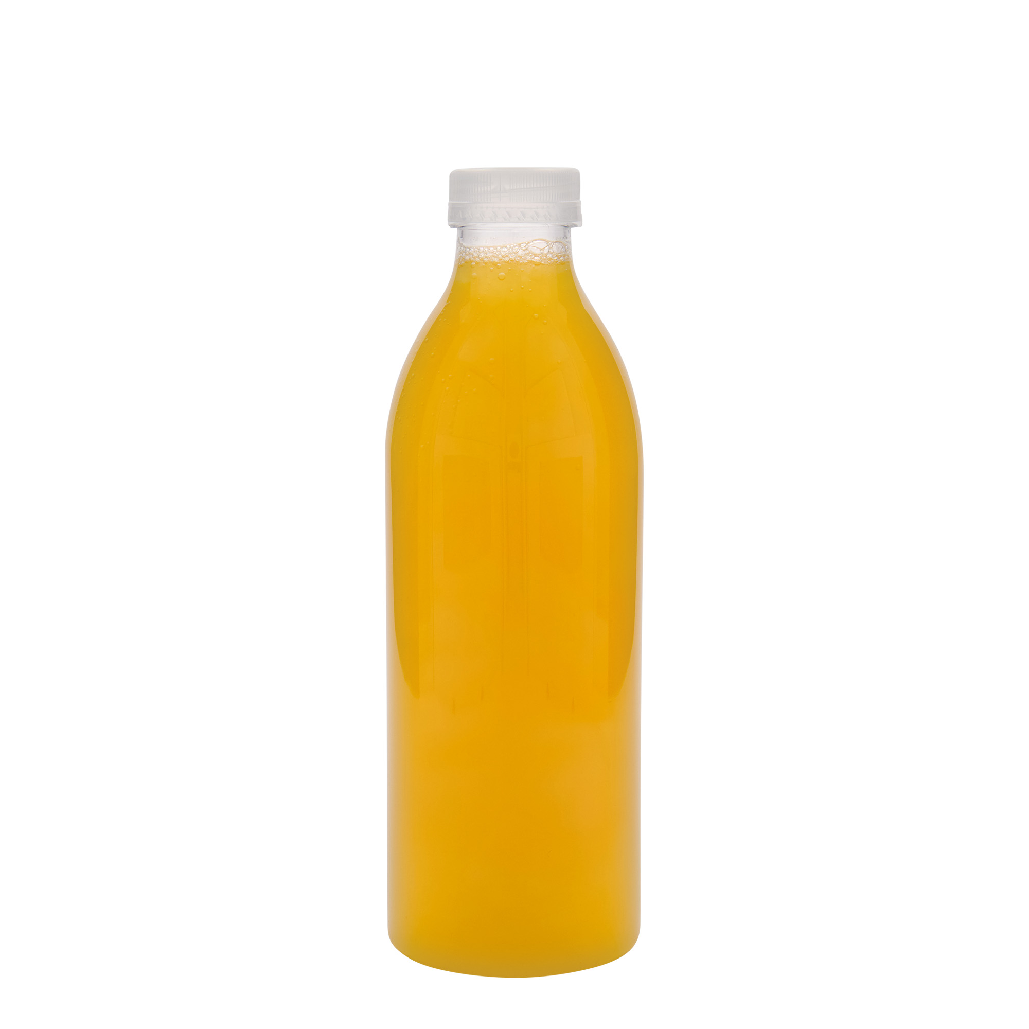 1.000 ml PET-шеика Стандард, пластика, отвор: 38 мм