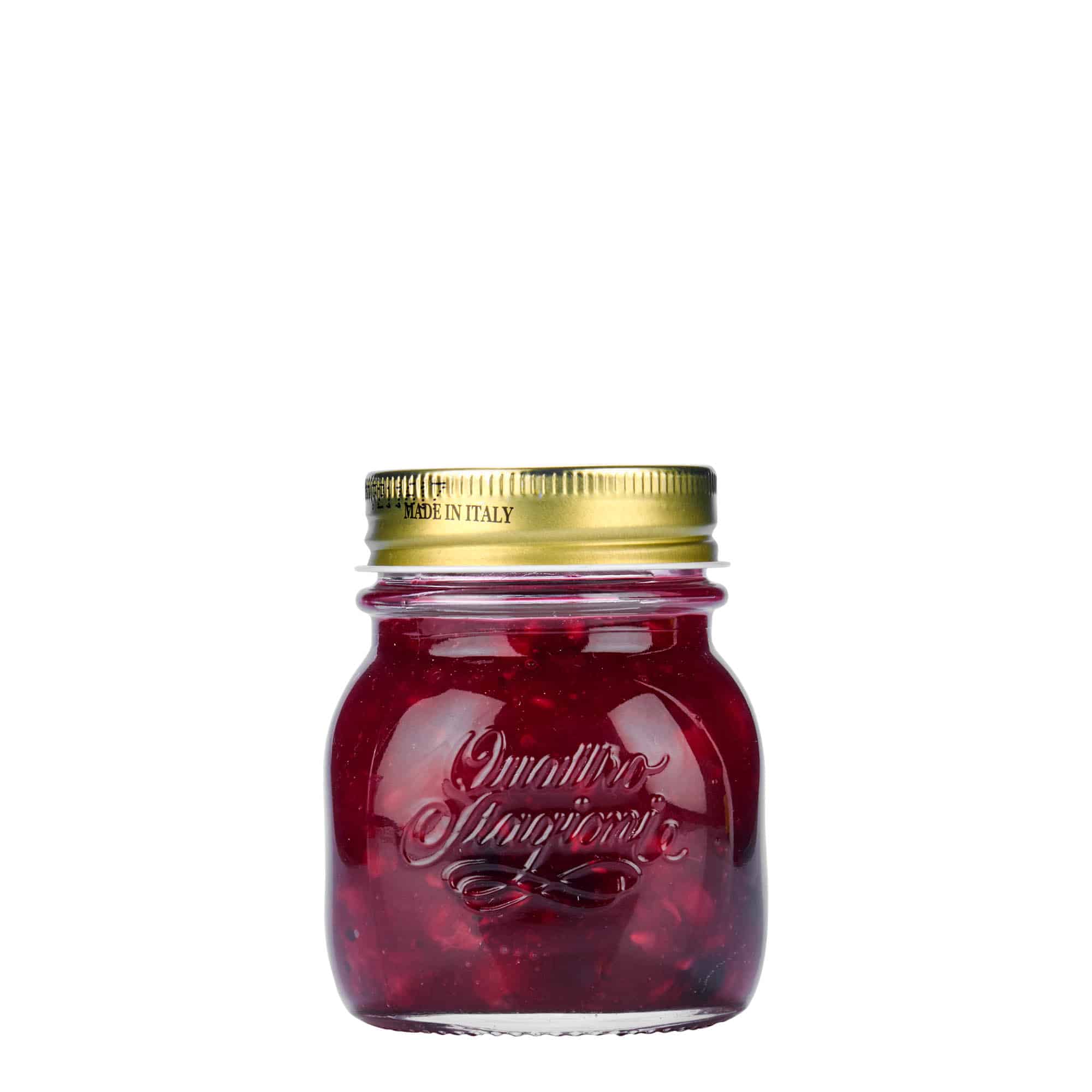 150 ml стаклена тегла „Quattro Stagioni“, отворање: навојна капачка