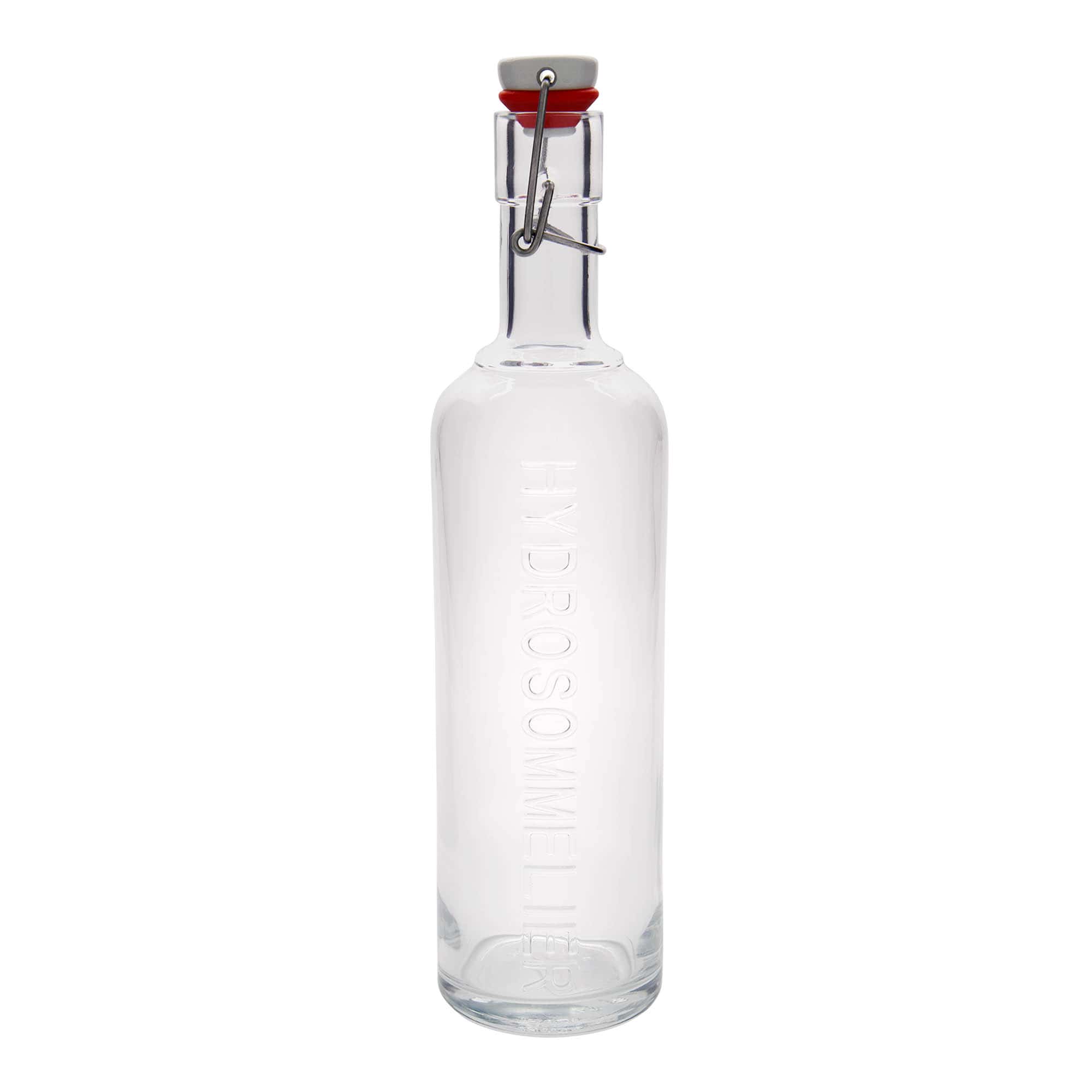 1.000 ml стаклена шише „Optima Hydrosommelier“, отворање: затворач со копча