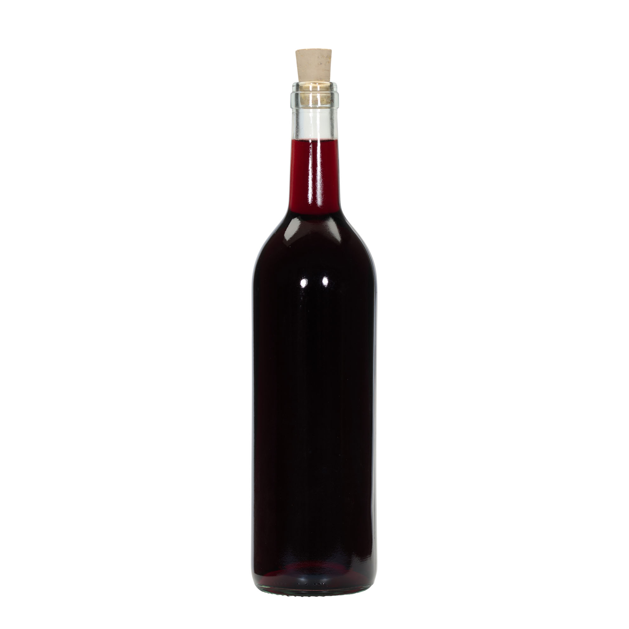 750 ml стаклена шише 'Bordeaux Tradition', грло: корк