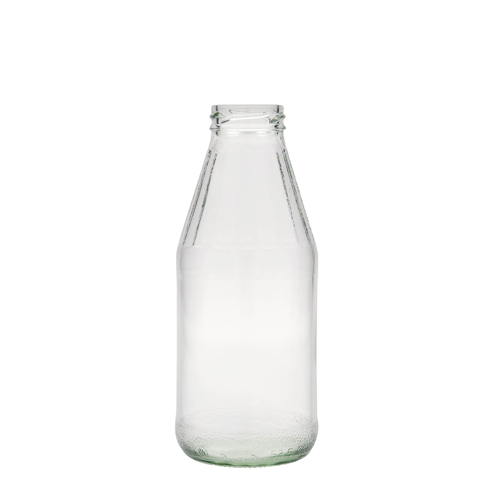 500 ml шише со широк врат, стакло, отворање: Twist-Off (TO 43)