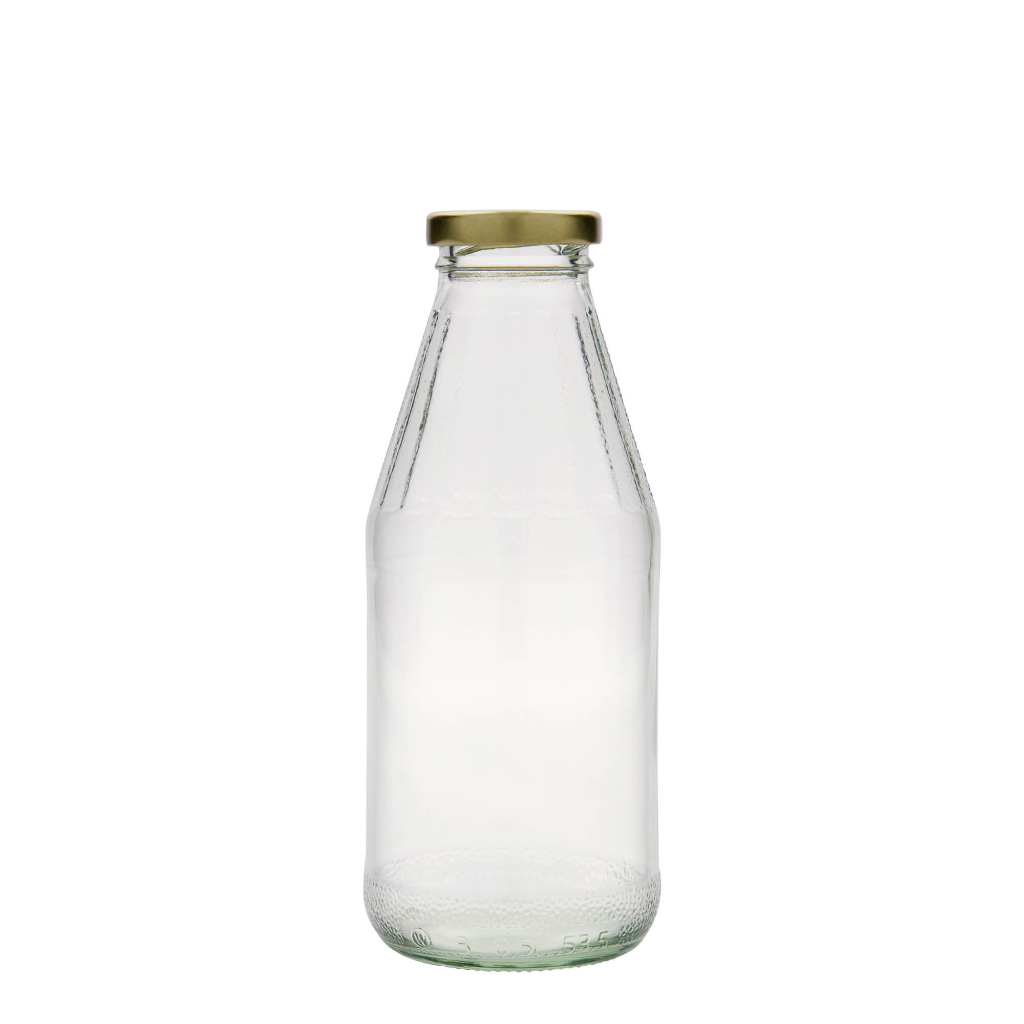 500 ml шише со широк врат, стакло, отворање: Twist-Off (TO 43)