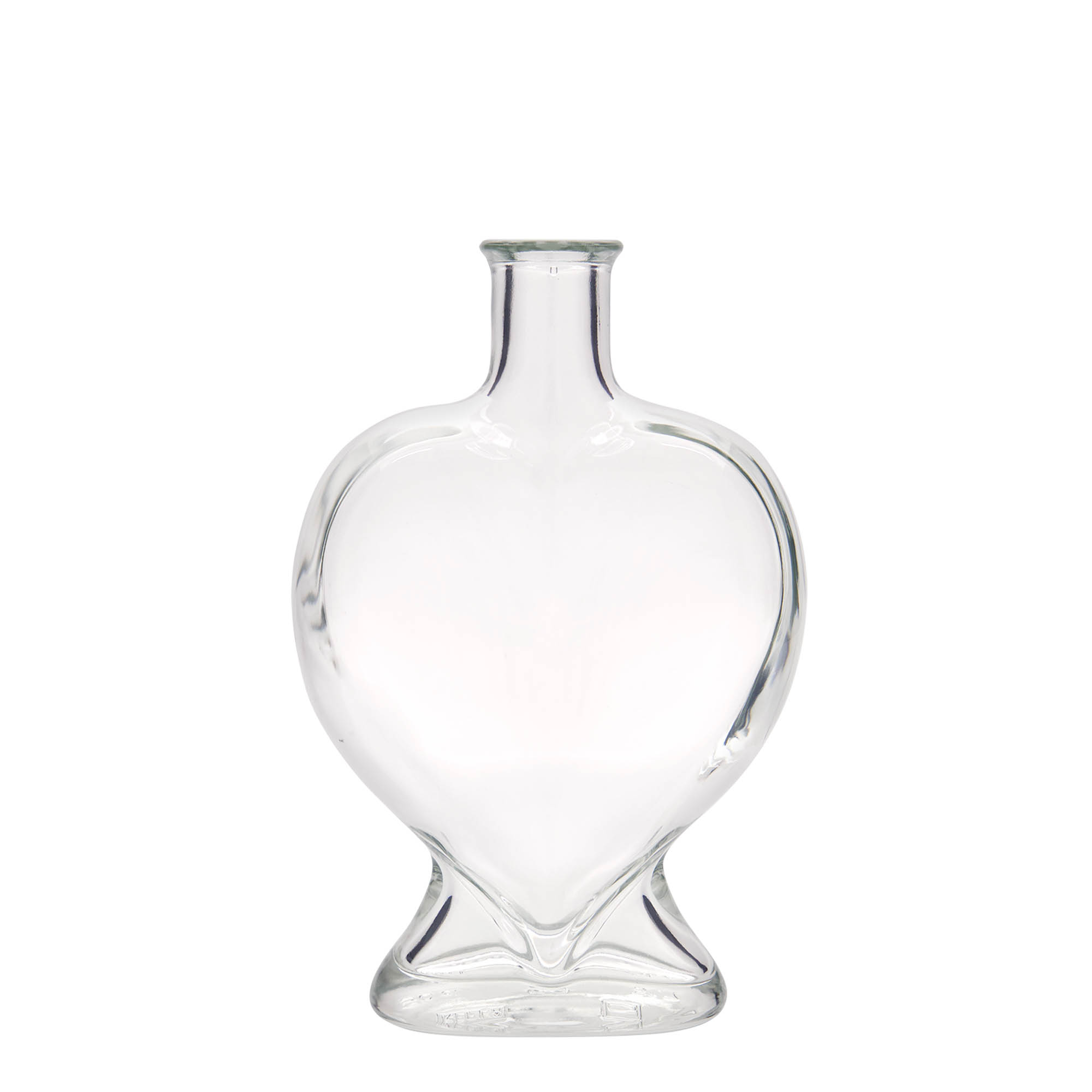 500 ml стаклена шише 'Срце', отворање: корк
