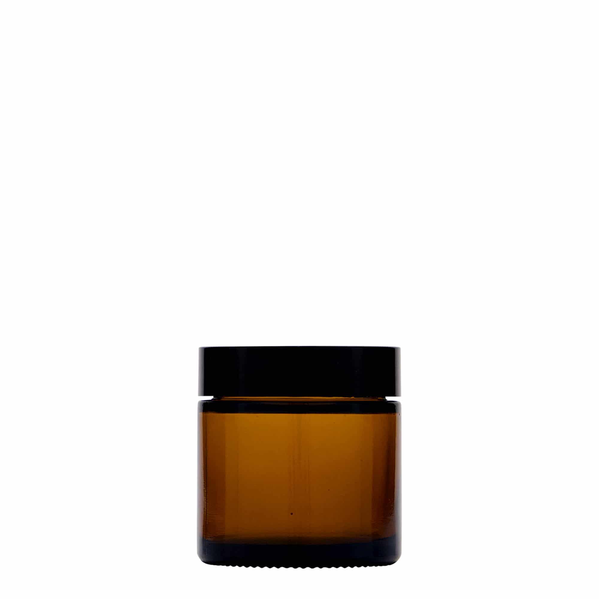 60 ml тегла „Brown Line“, стакло, кафеава, отворање: навојна капачка