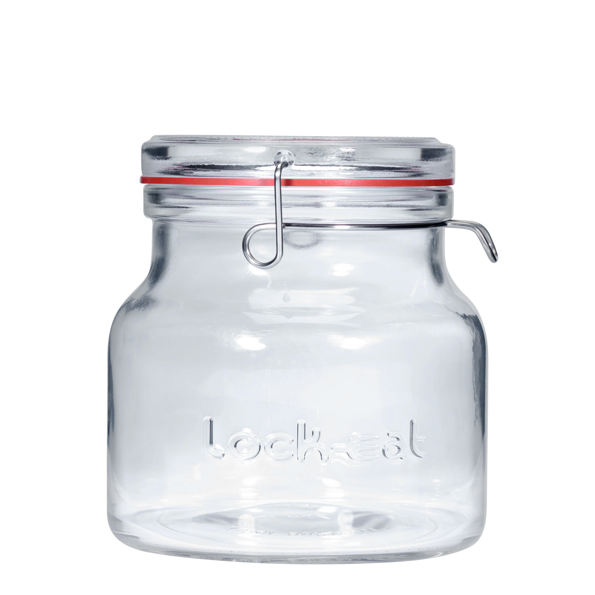 1.500 ml тегла со жичен капак 'Lock-Eat', отворање: жичен затворач
