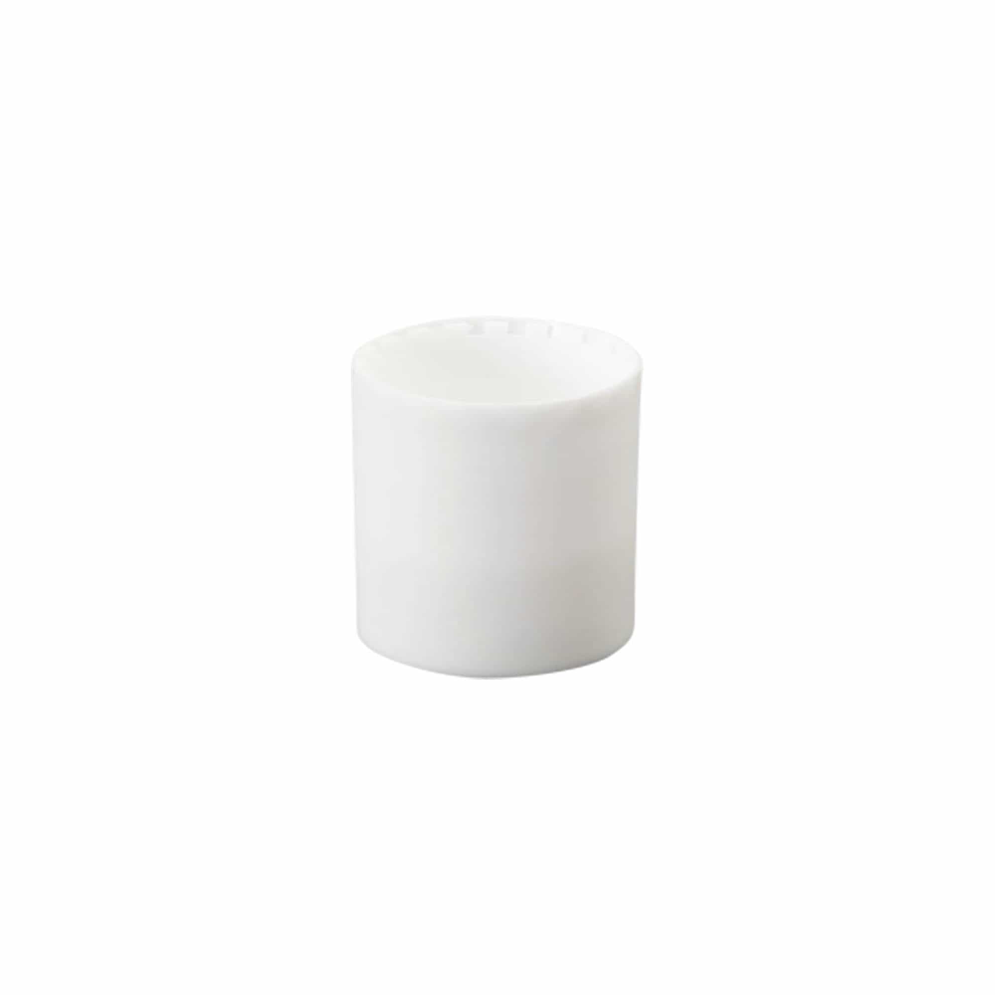 Винт за затворање Disc Top, PP-пластика, бел, за отвор: 24/410