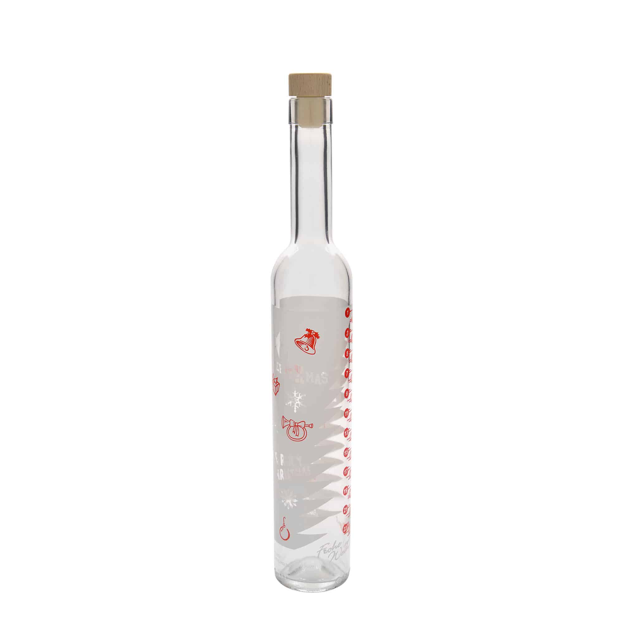 500 ml стаклена шишe Maximo со печат „Адвент календар“, отворање: чеп