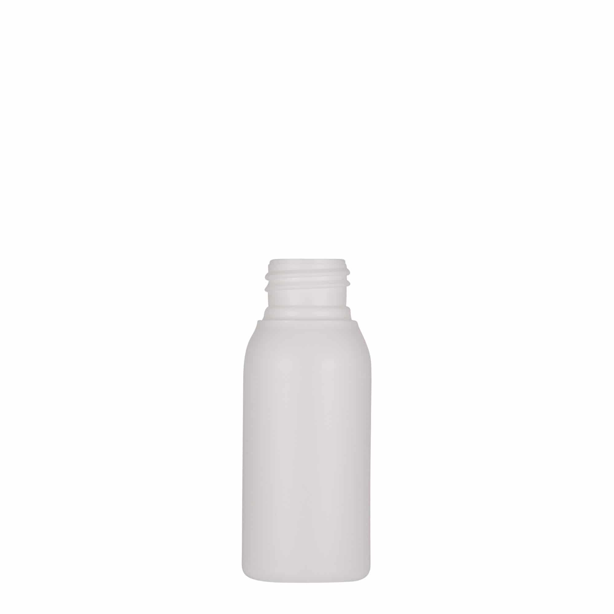 50 ml пластична шише „Tuffy“, HDPE, бело, отворање: 24/410